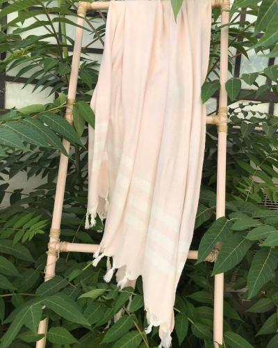 Παρεό Πασμίνα Από Bamboo Sirin σε 11 Αποχρώσεις Παρεό (85x180cm) Ροζ