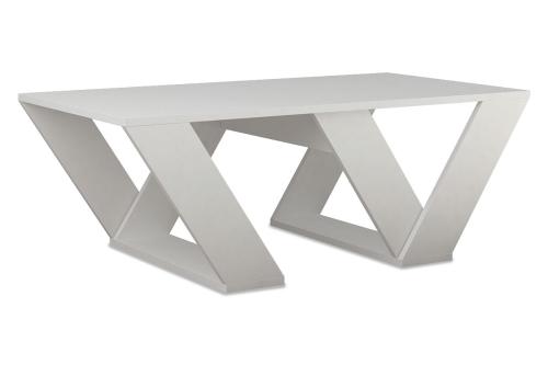 Τραπέζι σαλονιού PIPRA σε χρώμα λευκό 110x60x40 Υλικό: MELAMINE 18mm. 119-000648