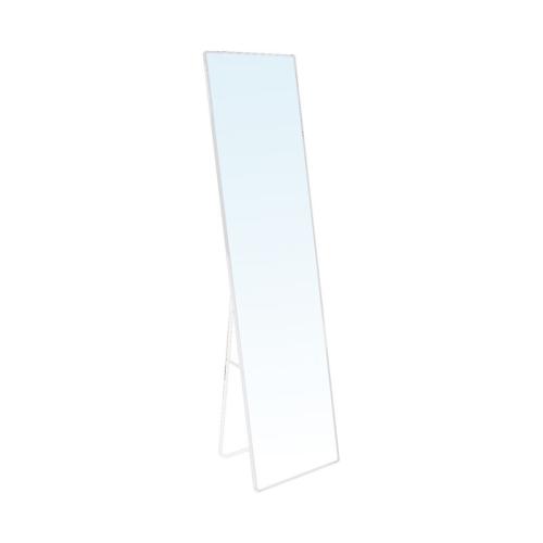 DAYTON Καθρέπτης Δαπέδου - Τοίχου Αλουμίνιο, Απόχρωση Άσπρο  40x33x160cm [-Άσπρο-] [-Αλουμίνιο-] Ε7182,3