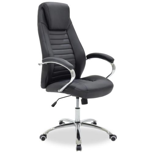 Καρέκλα γραφείου διευθυντή Sonar pu μαύρο Υλικό: METAL. PU 033-000007