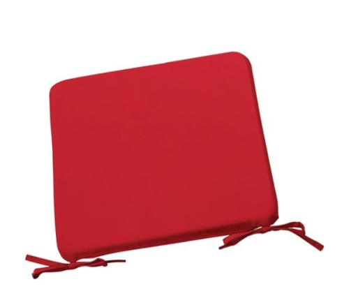 CHAIR Μαξιλάρι Καθίσματος Κόκκινο  42x42x3cm [-Κόκκινο-] [-Ύφασμα-] Ε203,Κ ( 50 ΤΕΜ.)