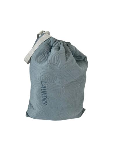 Microsilk Σάκος Απλύτων με Κέντημα Laundry Bag Nomas 30x50cm Άκουα
