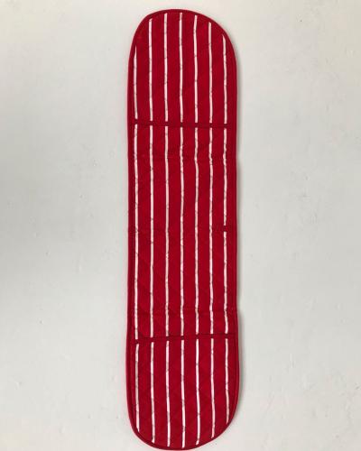 Ριγέ Γάντι Κουζίνας Stripes 20x87cm One Size (20x87cm) Κόκκινο