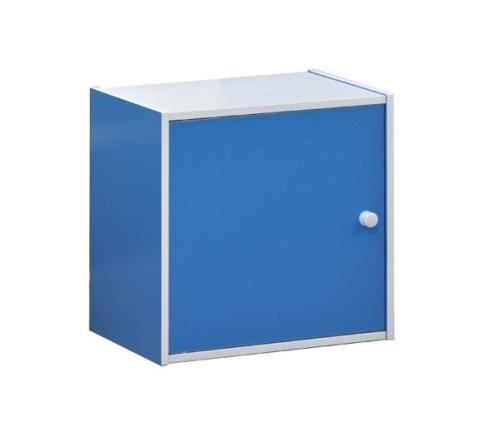 DECON Cube Ντουλάπι Απόχρωση Μπλε  40x29x40cm [-Άσπρο/Μπλε-] [-Paper-] Ε829,2