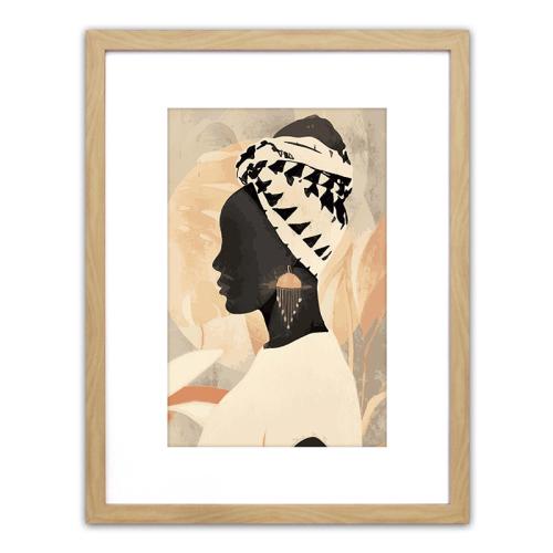 Πίνακας Σε Κορνίζα Πλαστικό -Γυναικεία Φιγούρα- 35x45x1.8cm