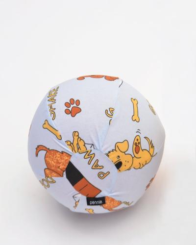 Βαμβακερή Θήκη Μπαλονόμπαλας Happy Dog σε 3 Αποχρώσεις One Size (26cm) Σιέλ