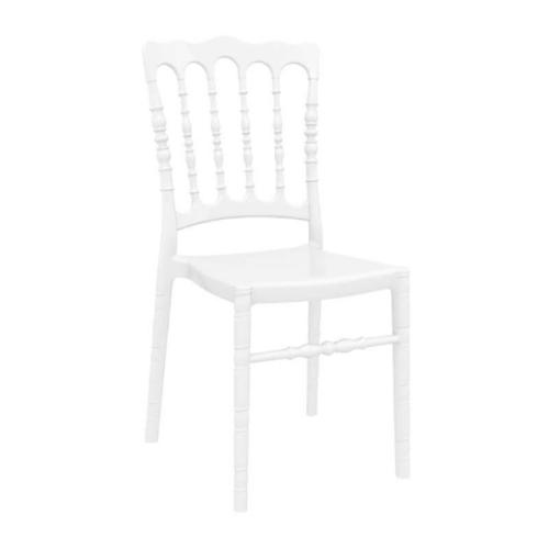 Καρέκλα Ακρυλική 4τμχ Opera Glossy White 45Χ52Χ92εκ.
