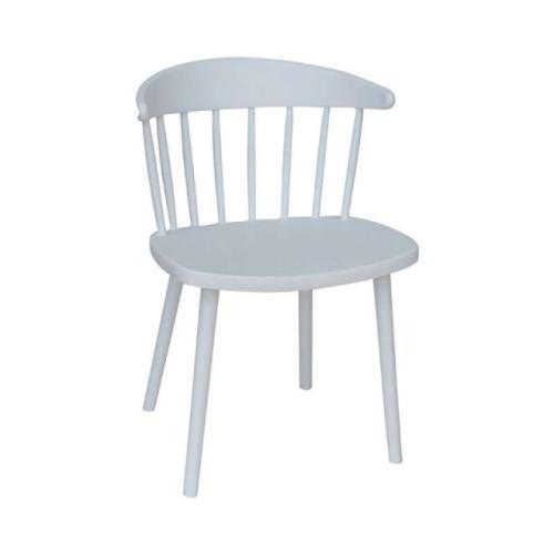 Καρέκλα Πολυπροπυλενίου 2τμχ Fina Λευκό 50X47X77εκ.