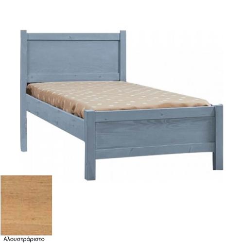 Πάρος Σουηδικό Κρεβάτι Ξύλινο (Για Στρώμα 150×200) Με Επιλογές Χρωμάτων Αλουστράριστο