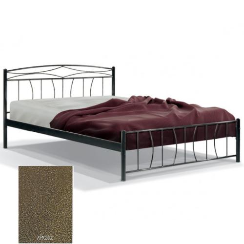 Ερατώ Μεταλλικό Κρεβάτι 8204 (Για Στρώμα 150×190) Με Επιλογές Χρωμάτων Χρυσό Σαγρέ