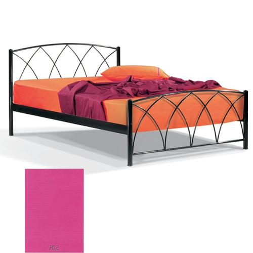 Ερμής Μεταλλικό Κρεβάτι 8211 (Για Στρώμα 120×200) Με Επιλογές Χρωμάτων Ρόζ