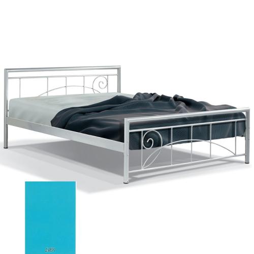 Αρτεμις Μεταλλικό Κρεβάτι 8221 (Για Στρώμα 120×200) Με Επιλογές Χρωμάτων Σιέλ