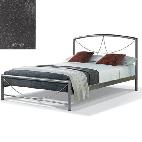 Βίκυ Μεταλλικό Κρεβάτι 8219 (Για Στρώμα 120×190) Με Επιλογές Χρωμάτων Μολυβί