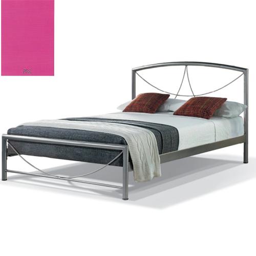 Βίκυ Μεταλλικό Κρεβάτι 8219 (Για Στρώμα 160×190) Με Επιλογές Χρωμάτων Ρόζ