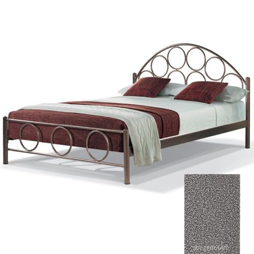 Ορφέας Μεταλλικό Κρεβάτι 8220 (Για Στρώμα 90×190) Με Επιλογές Χρωμάτων Γκρι