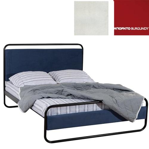 Φελίτσια Κρεβάτι (Για Στρώμα 160x190) Με Επιλογές Χρωμάτων 501,Μπορντό