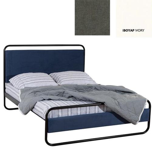 Φελίτσια Κρεβάτι (Για Στρώμα 160x190) Με Επιλογές Χρωμάτων 506,Ιβουάρ