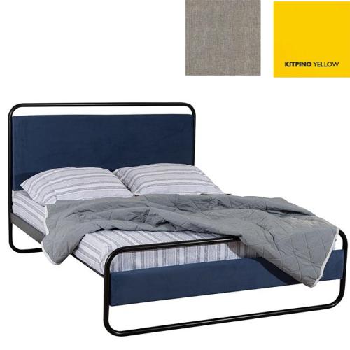 Φελίτσια Κρεβάτι (Για Στρώμα 160x190) Με Επιλογές Χρωμάτων 507,Κίτρινο