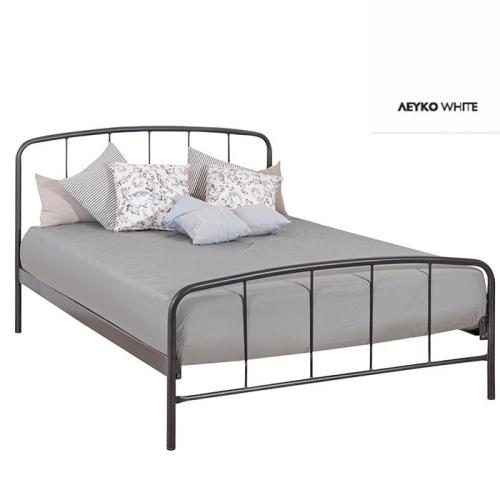 Teenager Μεταλλικό Κρεβάτι (Για Στρώμα 90×190) Με Επιλογές Χρωμάτων Λευκό