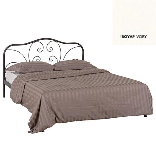 Αντρια Μεταλλικό Κρεβάτι (Για Στρώμα 120×200) Με Επιλογές Χρωμάτων Ιβουάρ