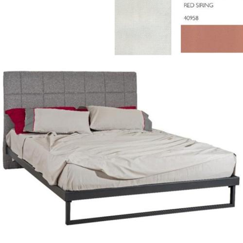 Ηλέκτρα Κρεβάτι (Για Στρώμα 150x200) Με Επιλογές Χρωμάτων 501,Red Siring 40958
