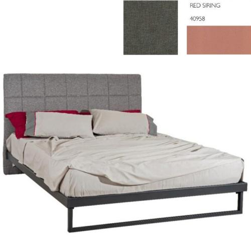 Ηλέκτρα Κρεβάτι (Για Στρώμα 150x200) Με Επιλογές Χρωμάτων 506,Red Siring 40958