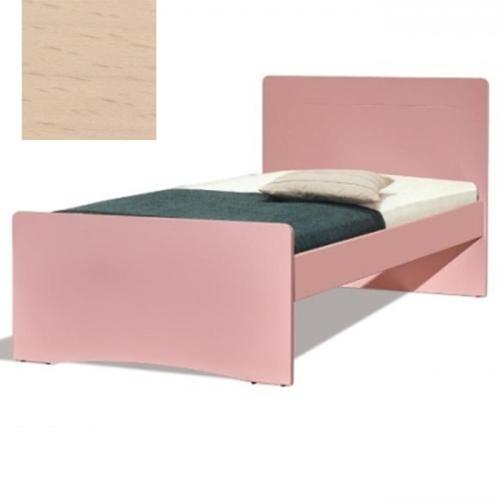 Νο 17 Κρεβάτι MDF Οξυά (Για Στρώμα 140×200) Με Επιλογές Χρωμάτων Φυσικό Οξυά