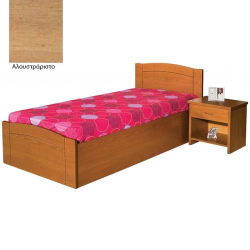 Νο 18 Κρεβάτι MDF Οξυά (Για Στρώμα 150×200) Με Επιλογές Χρωμάτων Αλουστράριστο
