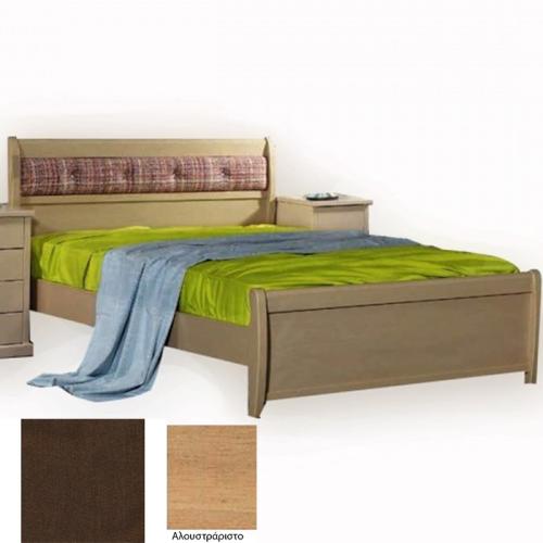 Νο 76Β Κρεβάτι Οξυά (Για Στρώμα 160×200) Με Επιλογές Χρωμάτων 504,Αλουστράριστο