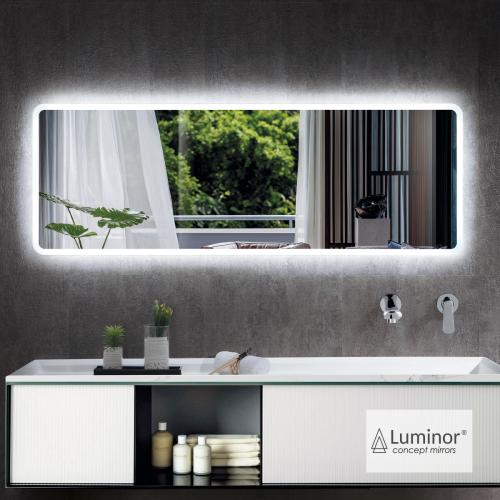 Adagio Music Luminor Concept Mirrors (140 x 70 εκ) Καθρέφτης Μπάνιου Φωτιζόμενος Led