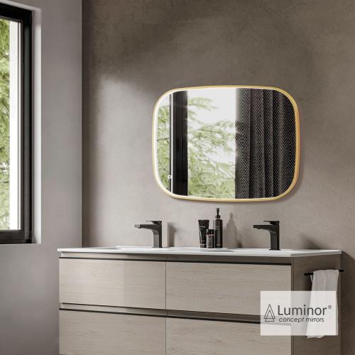 Fiz Luminor Concept Mirrors (60 x 80 εκ) Καθρέφτης Μπάνιου Φωτιζόμενος Led