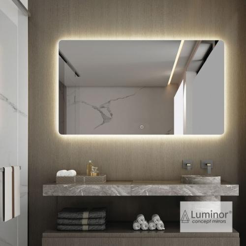 Joy Luminor Concept Mirrors (120 x 70 εκ) Καθρέφτης Μπάνιου Φωτιζόμενος Led