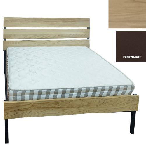 Λυδία Κρεβάτι Μεταλλικό Με Δεσποτάκι (Για Στρώμα 150×200) Με Επιλογές Χρωμάτων - Δεσποτάκι