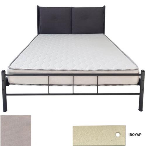 Garbed Lora Κρεβάτι (Για Στρώμα 150x200) Με Επιλογές Χρωμάτων - 527
