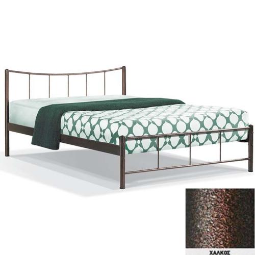 Φοίβος Μεταλλικό Κρεβάτι 8214 (Για Στρώμα 150×190) Με Επιλογές Χρωμάτων - Χαλκός