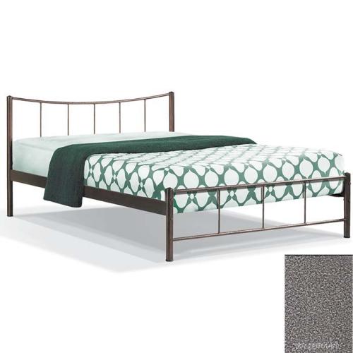 Φοίβος Μεταλλικό Κρεβάτι 8214 (Για Στρώμα 90×190) Με Επιλογές Χρωμάτων - Γκρι