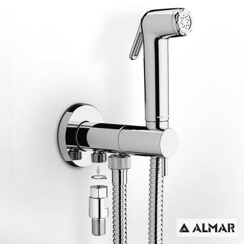 Almar Flush 2 Mix E 136005 Μπαταρία Μπιντέ Chrome