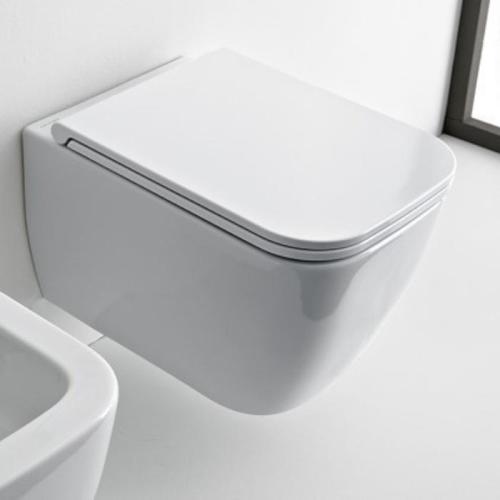Scarabeo Teorema Clean Flush Λεκάνη - 300 White