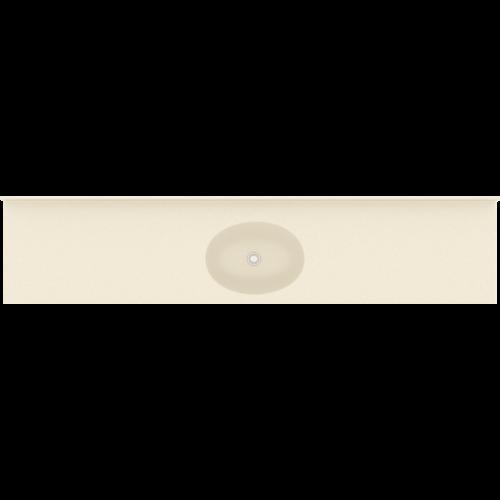 713 Elliptical 1 Monobloc Sanitec Νιπτήρας Μπάνιου Με Μήκος Από 151 Εώς 200 cm - 29 Ocra