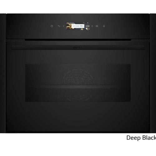 Neff C29MR21Y0 Εντοιχιζόμενος Φούρνος Μικροκυμάτων με Grill 45lt Φινιρίσματα Deep Black
