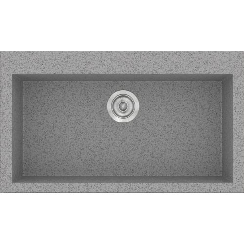 Sanitec 333 Ενθετος Νεροχύτης Classic Συνθετικός Γρανίτης ( 79 x 50 cm) 04 Granite Grey