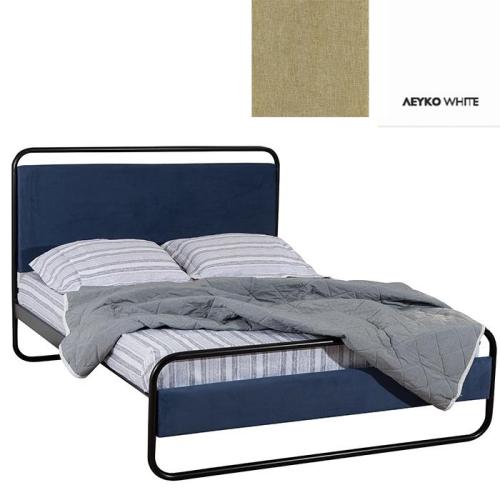 Φελίτσια Κρεβάτι (Για Στρώμα 160x200) Με Επιλογές Χρωμάτων 502,Λευκό