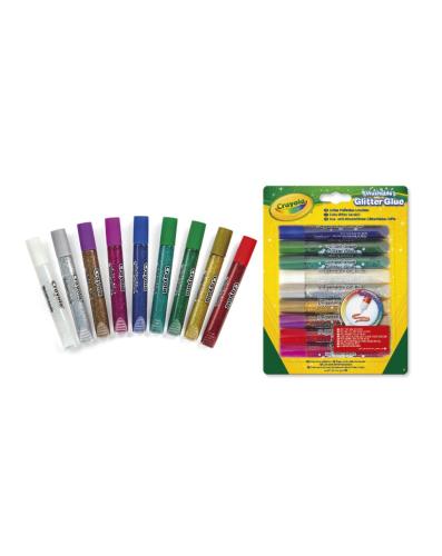 Crayola - 9 Glitter Κόλλες