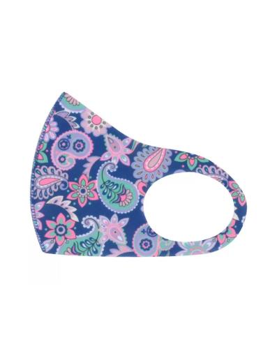 Gama Brands Μάσκα Προστασίας Υφασμάτινη Παιδική Σχέδιο Blue Flower