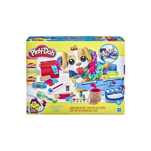 Play-Doh Care 'N Carry Vet Playset Κτηνιάτρου F3639