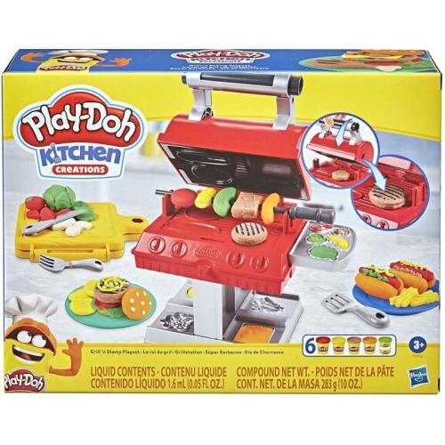 Play-Doh Kitchen Creations Grill N Stamp Playset F0652