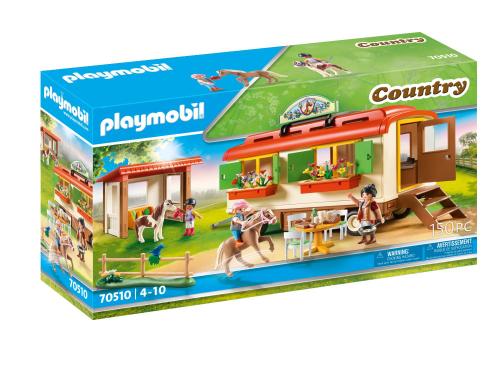 Playmobil Country Κατασκήνωση με Τροχόσπιτο και Πόνυ 70510