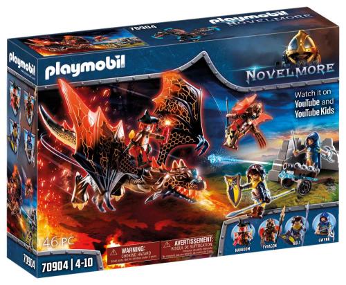 Playmobil Novelmore Δρακο-επίθεση στο Novelmore 70904