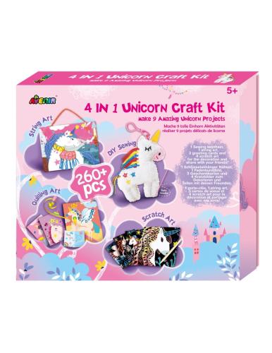 Avenir 4 in 1 Unicorn Craft Kit 60734