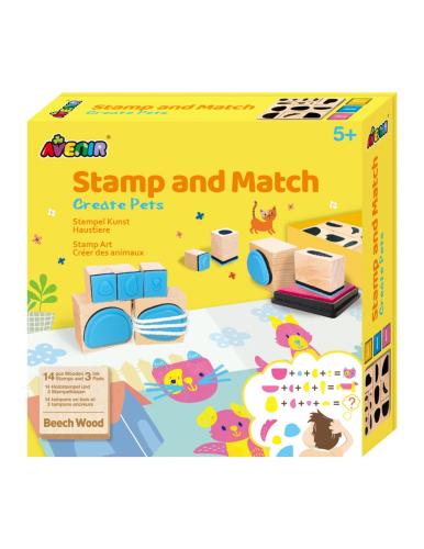 Avenir Stamp And Match-Create Pets 60741